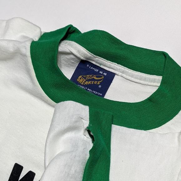 1986 Bear with Me Single Stitch XL T-shirt - Picture 5 of 5